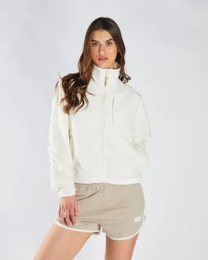 Gilly Fleece Hybrid Jacket Soft Ivory Everyday Comforts Casual Essentials