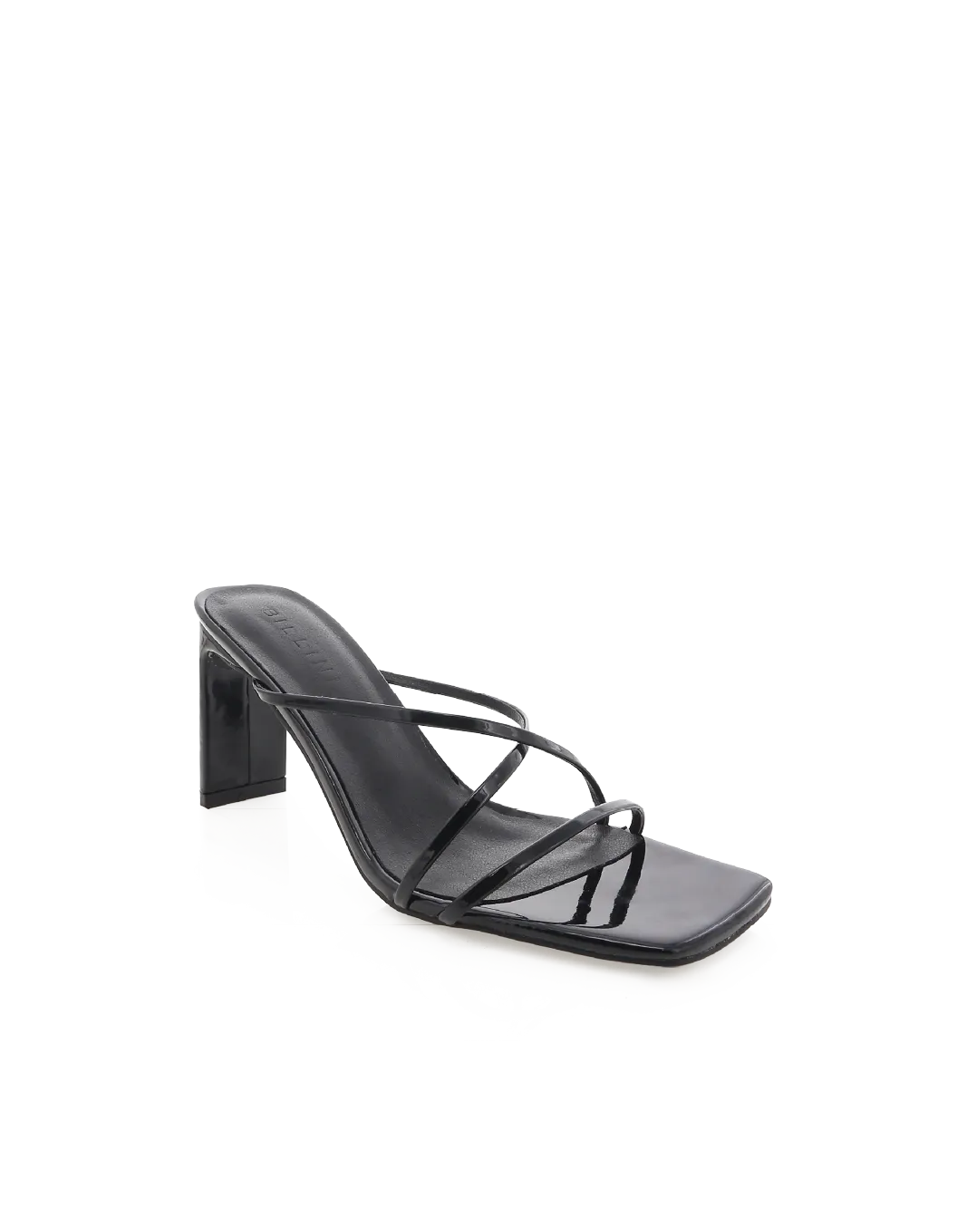 Evening Pumps Wedding Reception Shoes GLENDA - BLACK PATENT