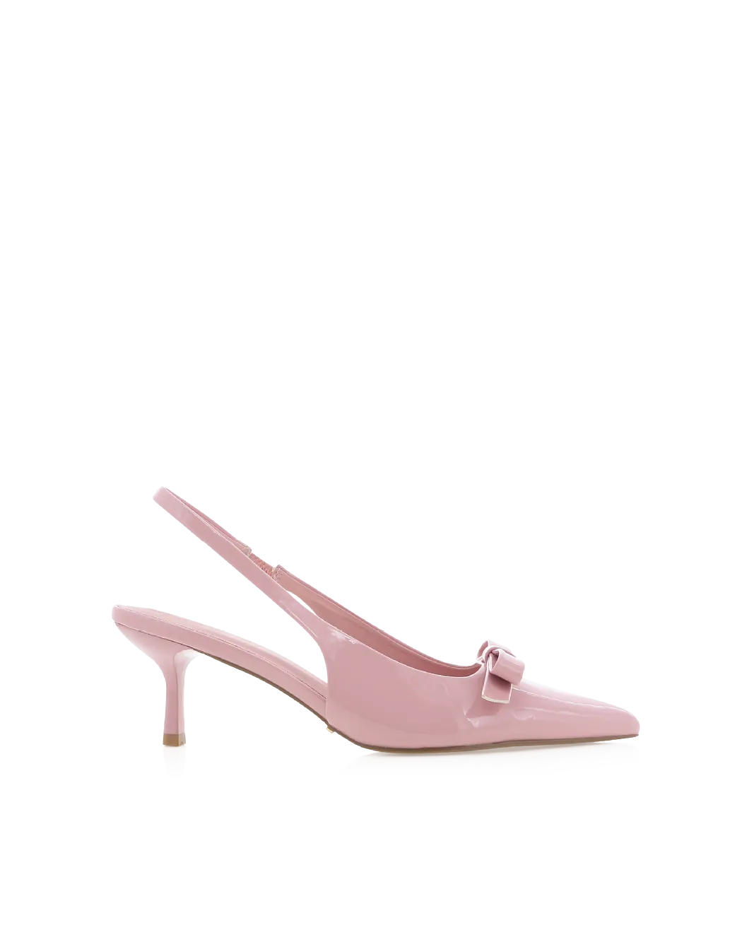 Heeled Boots Polished Style GLENNA - BALLET PINK PATENT