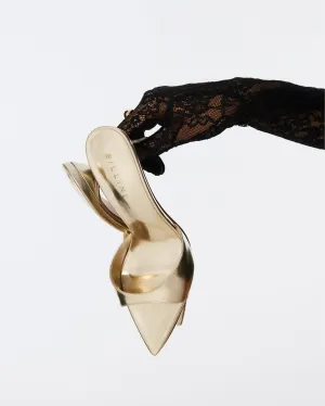 ENSLEY - GOLD METALLIC Ergonomic Design