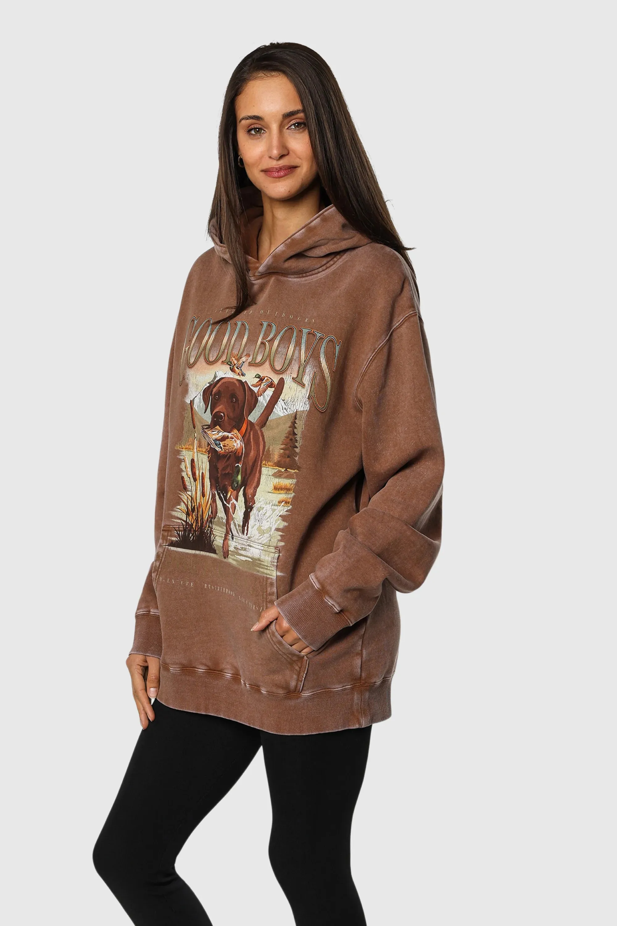 Good Boy Hoodie Kangaroo Pocket