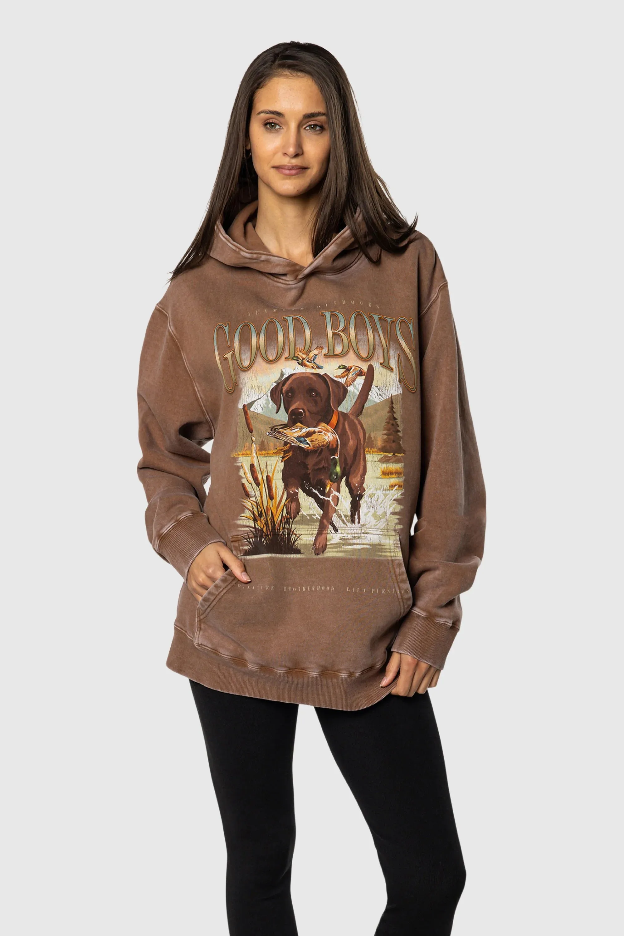 Fashion Basics Cozy Trend Good Boy Hoodie