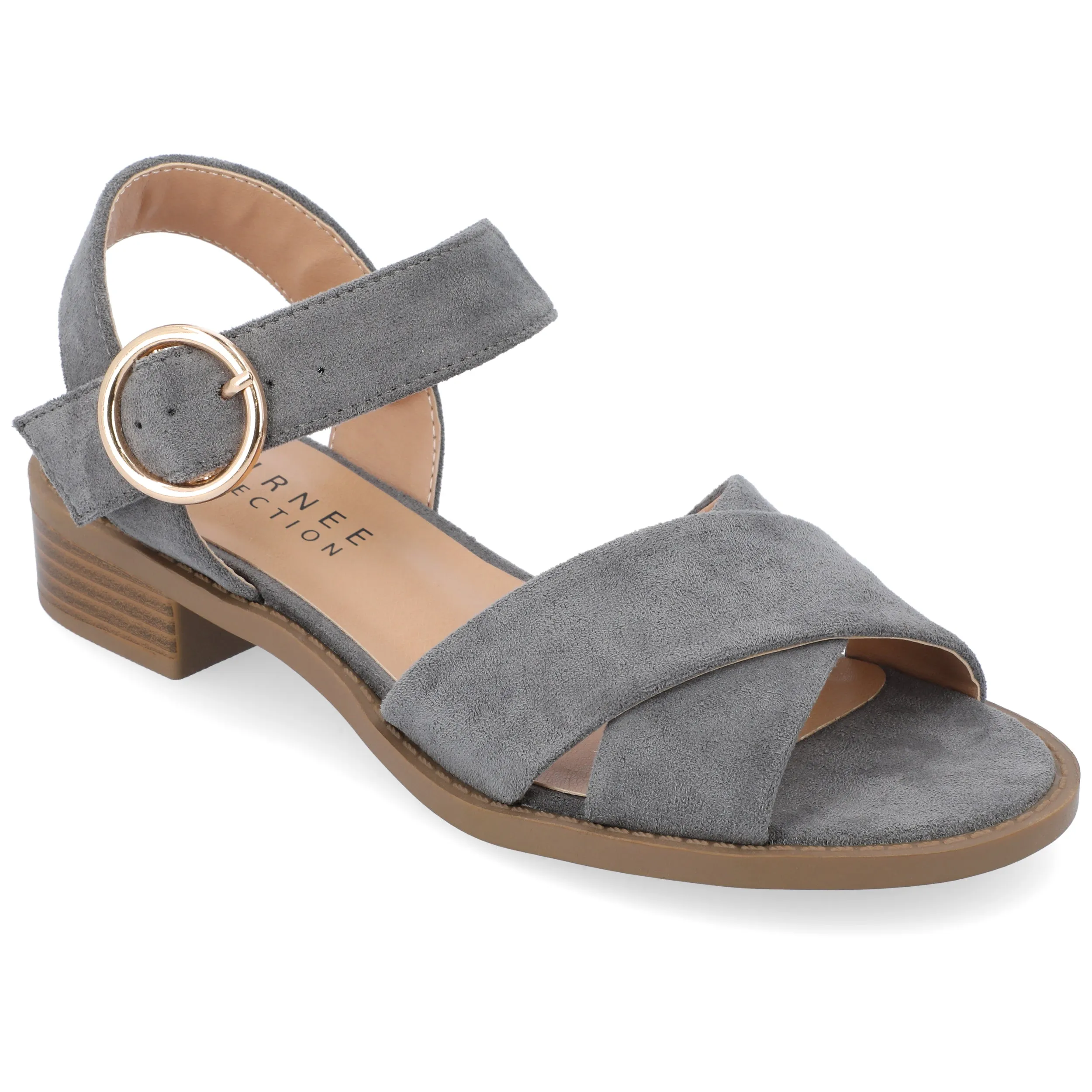 Journee Collection Women's Cressida Sandals Power Outfit High Fashion