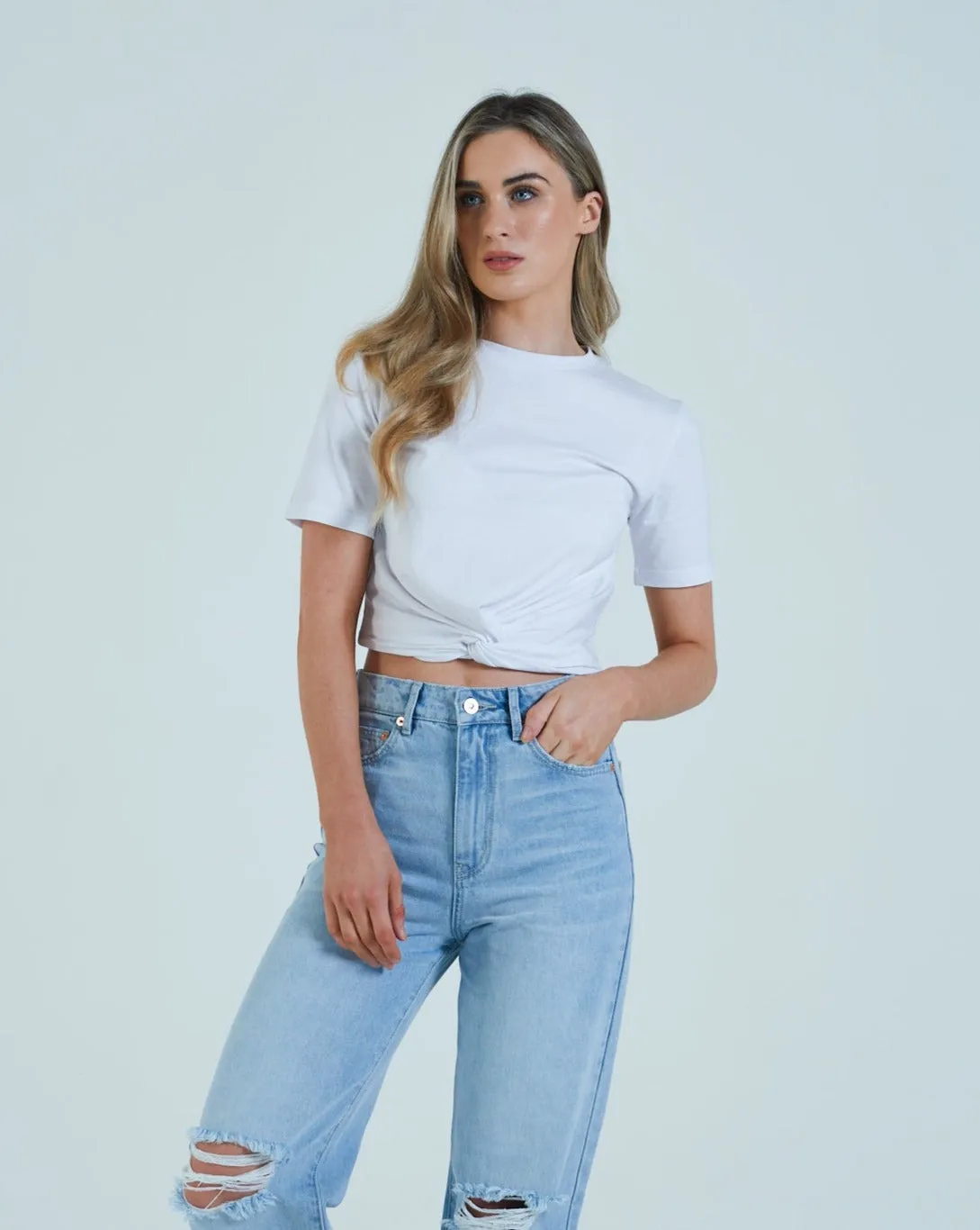 Seasonal top Greer Tee Optic White