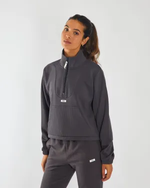 product gift wrapping Functional Features Hana Half Zip Dark Slate