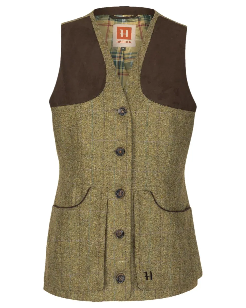 Tagless Design Reflective Safety Accents Harkila Womens Jura Shooting Waistcoat