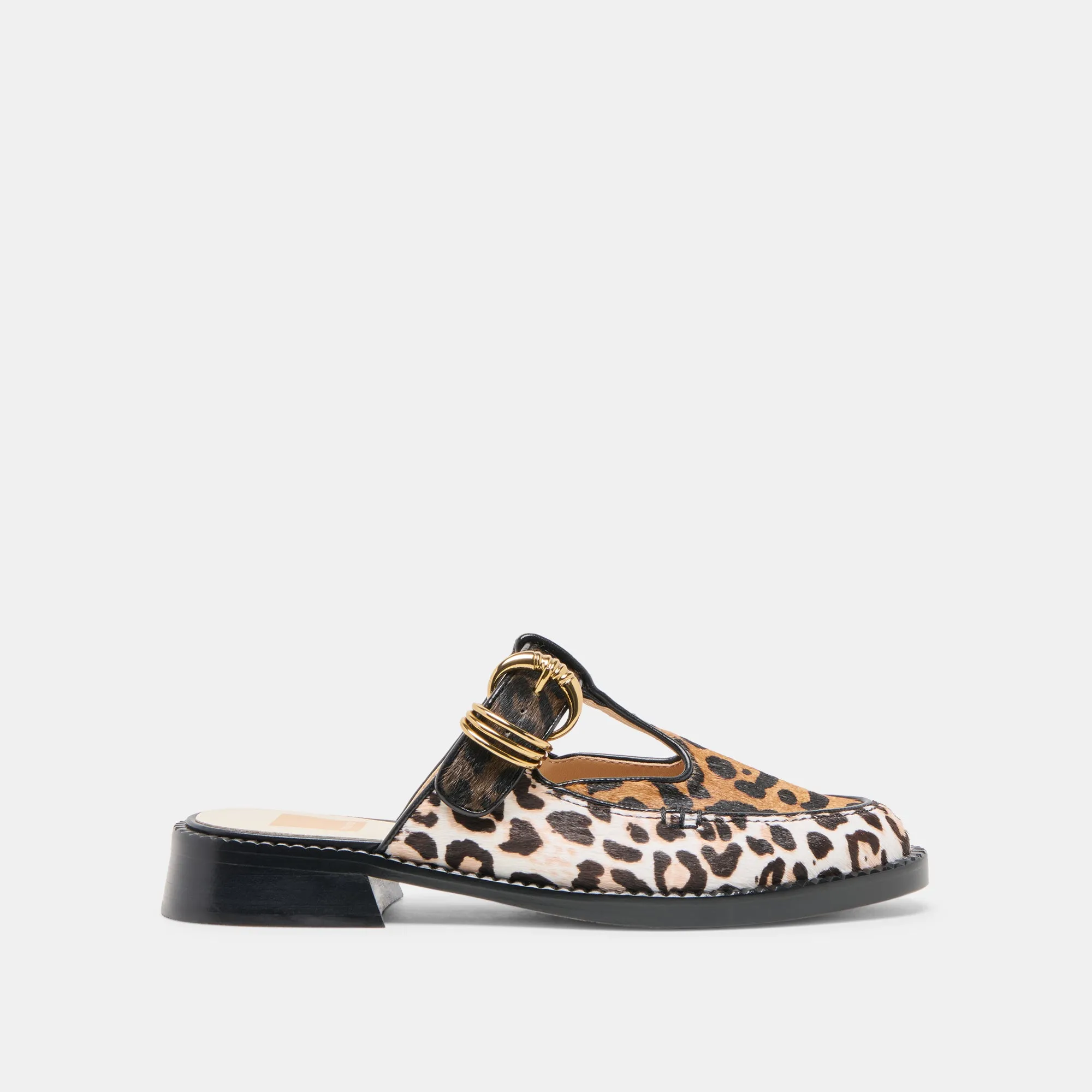 Light Step Footwear HARLAH FLATS LEOPARD MULTI CALF HAIR