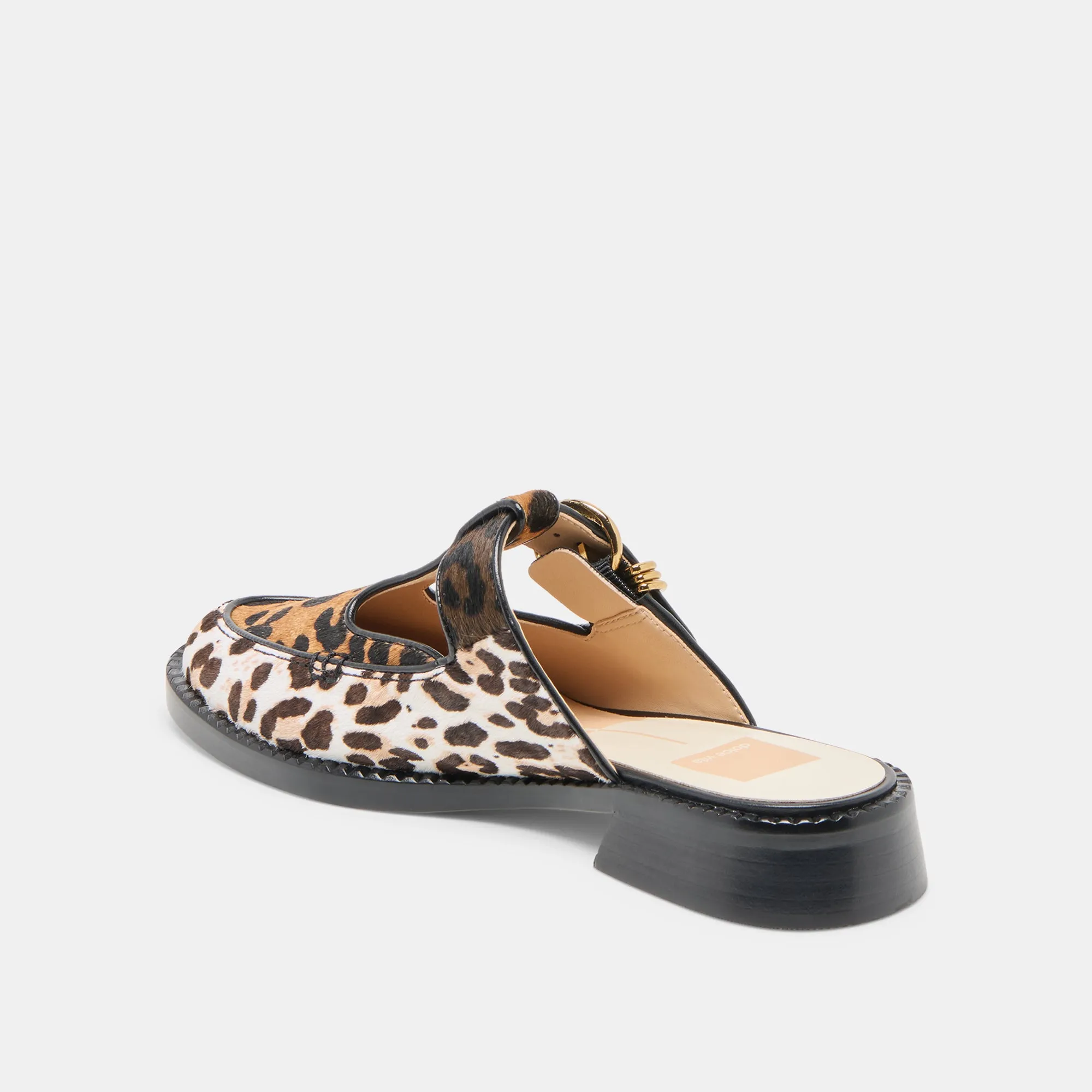 Classic Lady All-day Slip-ons HARLAH FLATS LEOPARD MULTI CALF HAIR