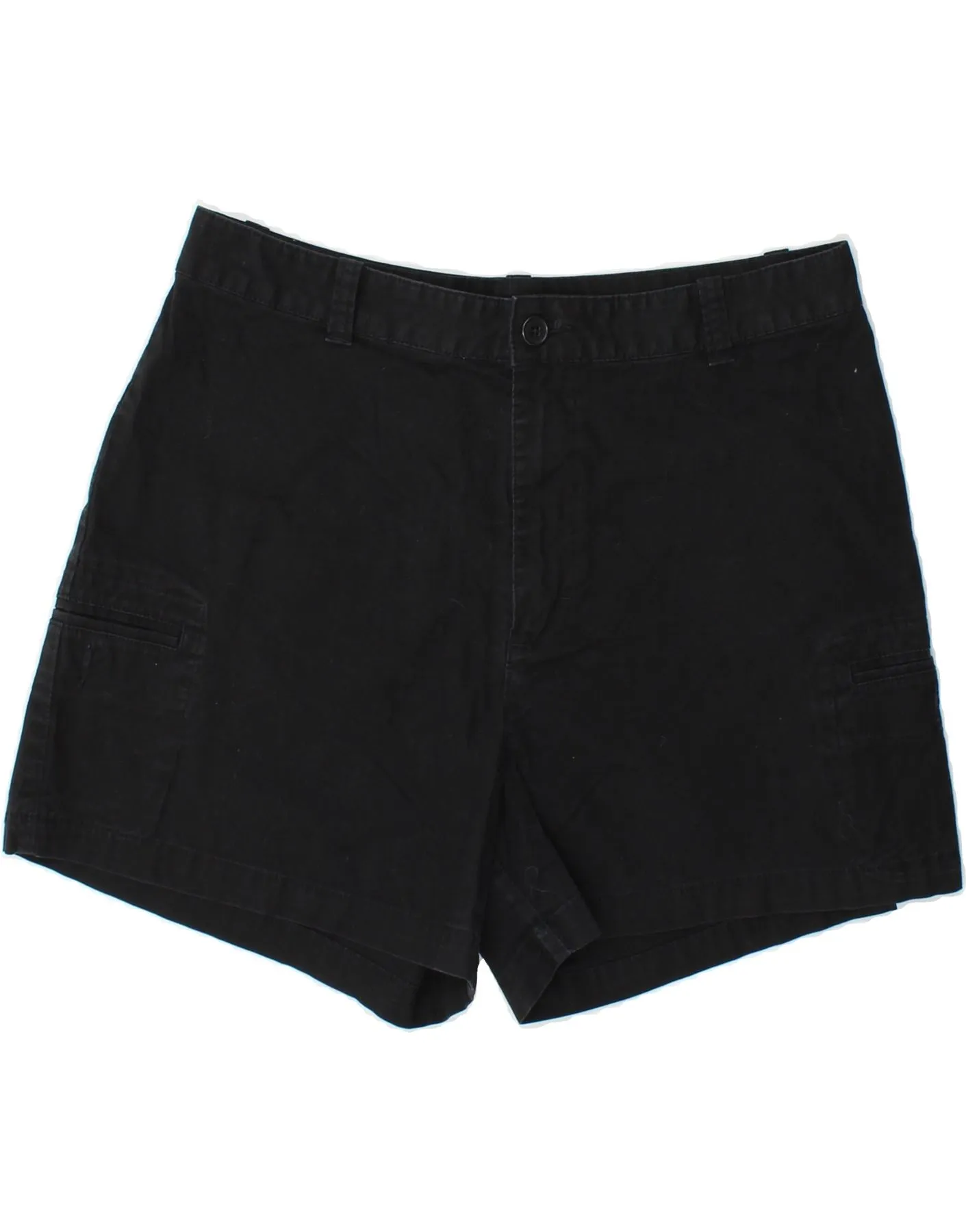 Multi Pocket Utility gender-neutral LEE Womens High Waist Casual Shorts US 14 XL W32  Black Cotton