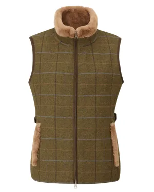 outdated technology Quick Dry Material Alan Paine Combrook Tweed Ladies Gilet