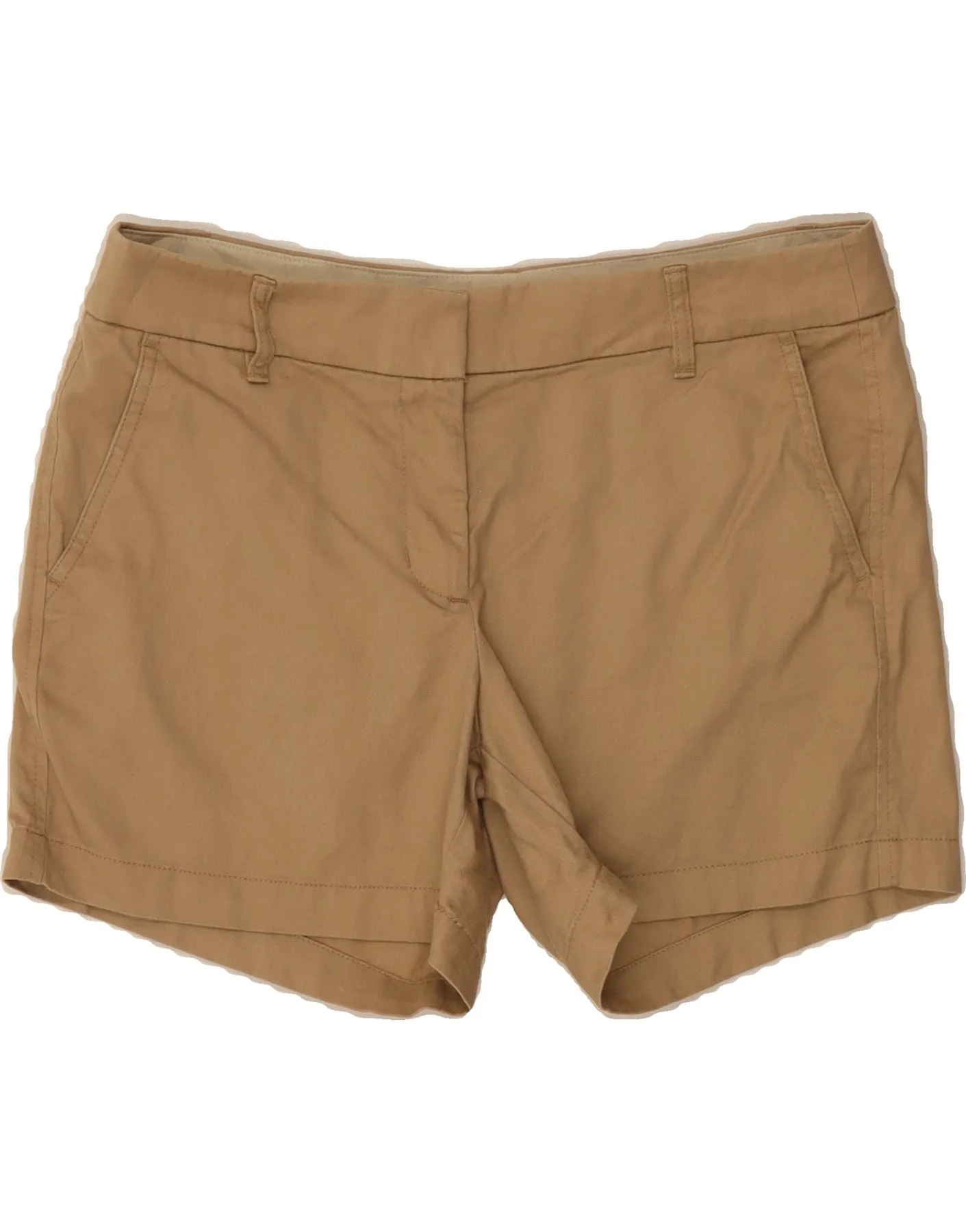 Versatile Clothing J. CREW Womens Chino Shorts US 8 Medium W30  Beige Cotton