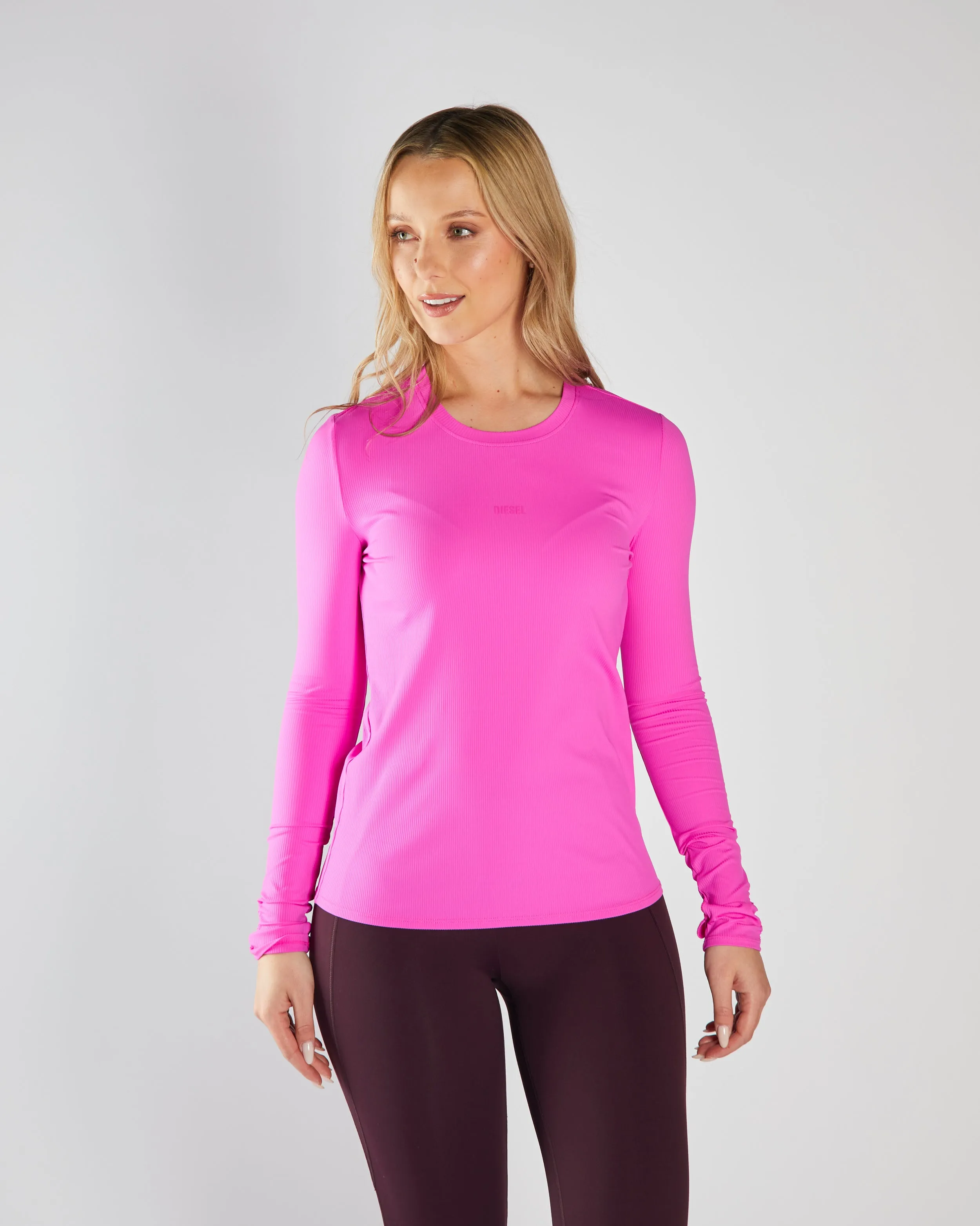 Everyday Look Wear Sporty Look Lyra LS Top Neon Pink