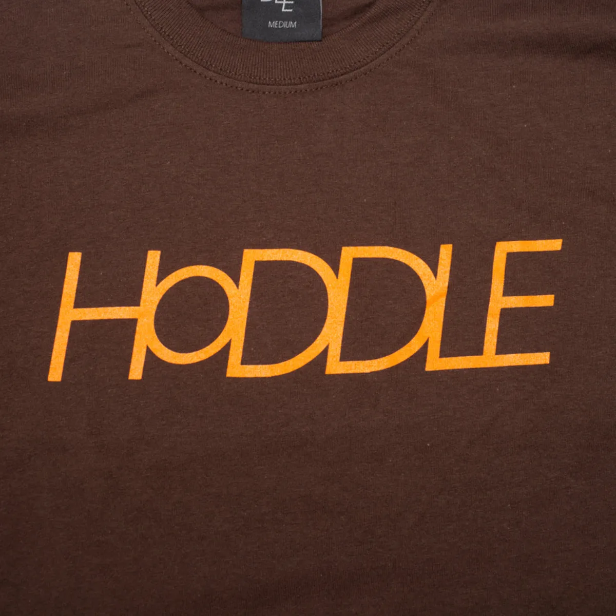 Fit Comfort Button Down HODDLE "LOGO" TEE BROWN/ORANGE
