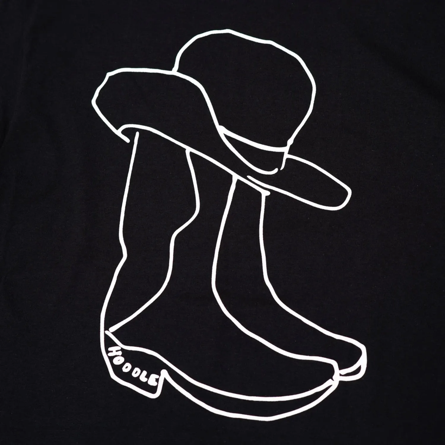 Light Flex HODDLE "LONE RANGER" TEE BLACK