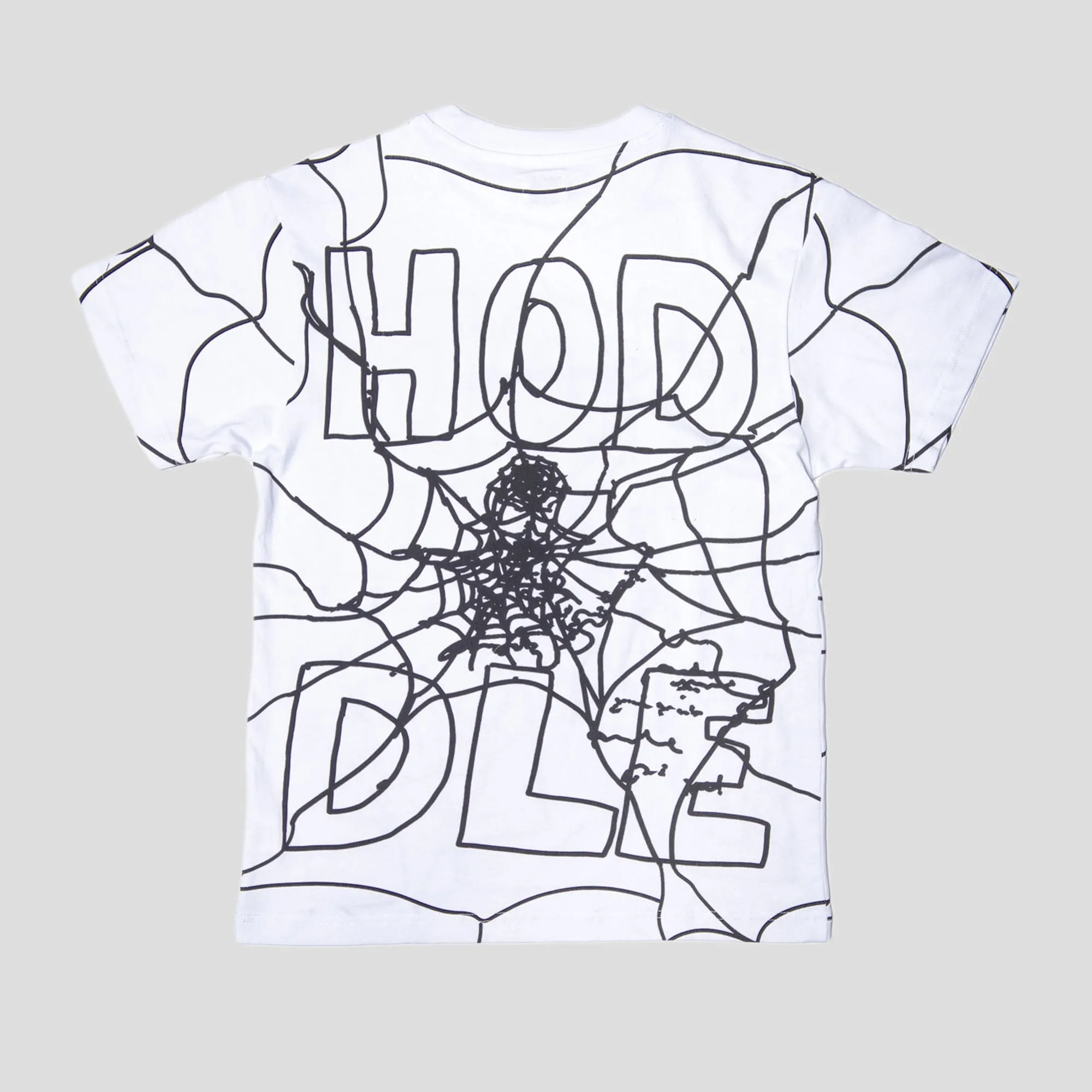 All-day style NonRestrictive Cut Hoddle Web Tee - White