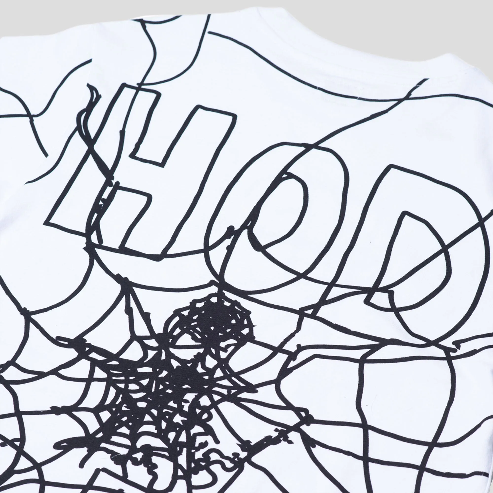 Hoddle Web Tee - White Chic Style Trend