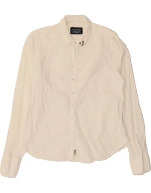 RALPH LAUREN Womens Shirt UK 18 XL White Comfort First Fit Unisex style