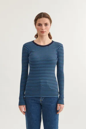 Ludmilla LS Tee - Copen blue / sky captain Non-toxic Casual Flex Design