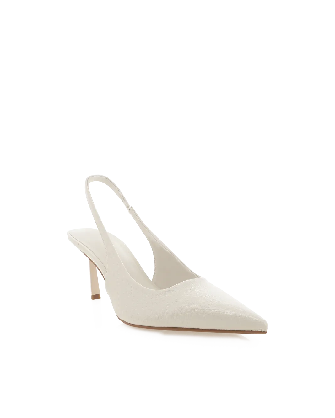 Open Toe Sandals IDANA - BONE SAFFIANO SHINE