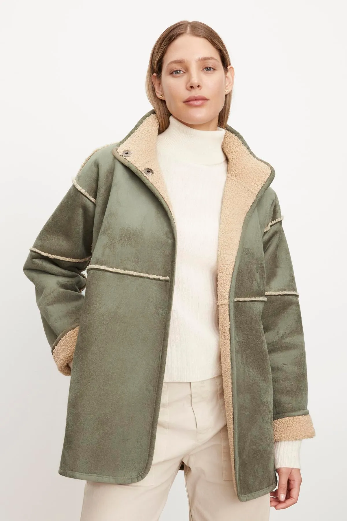 ALBANY LUX SHERPA REVERSIBLE JACKET Thermal Regulation System