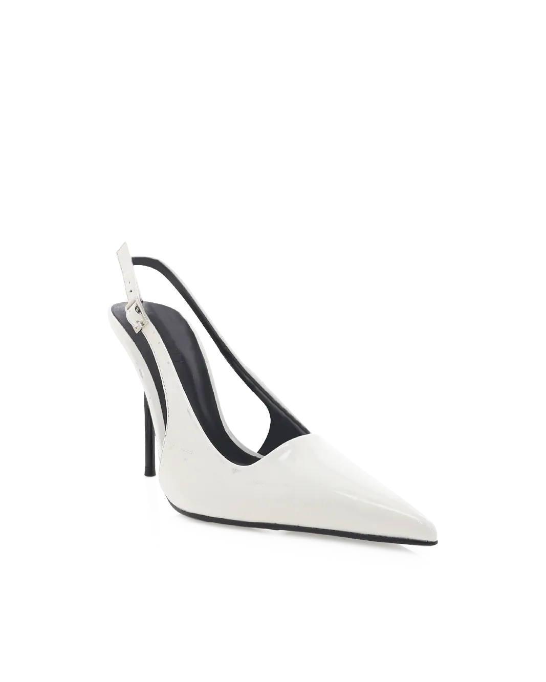 ISIDORE - WHITE PATENT Stylish Design Seasonal Feel