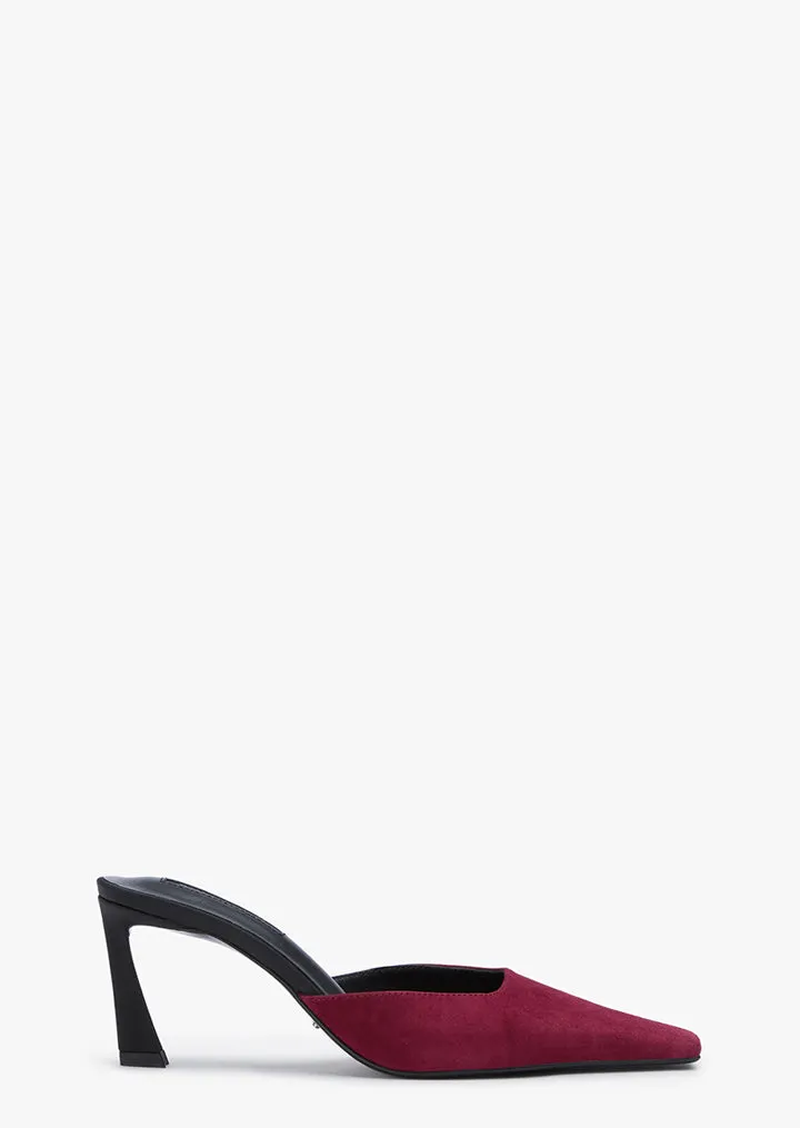 All Day Jasmin Bordeaux Suede