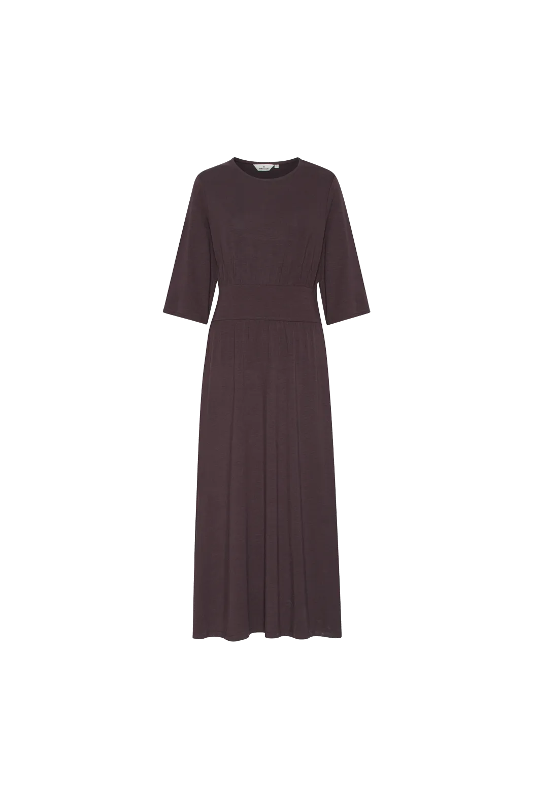 Fit For All Elegant Vibe Jo Long Dress - Chocolate Plum