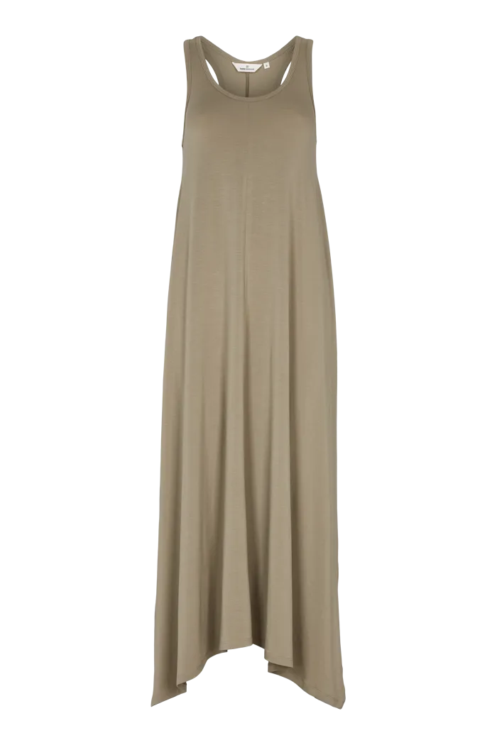 All Fit Jo Long Tank Dress - Vetiver