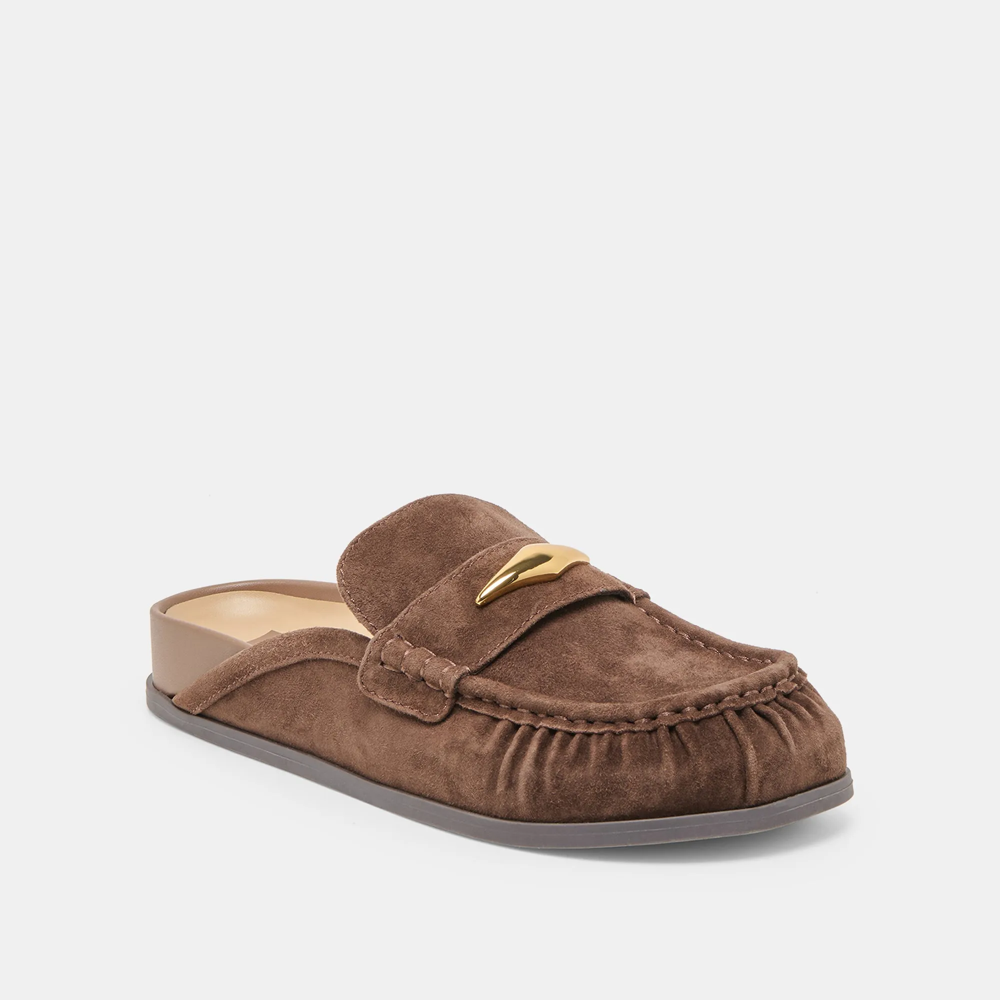 Peace Path Market Vibe JODERO FLATS DK BROWN SUEDE