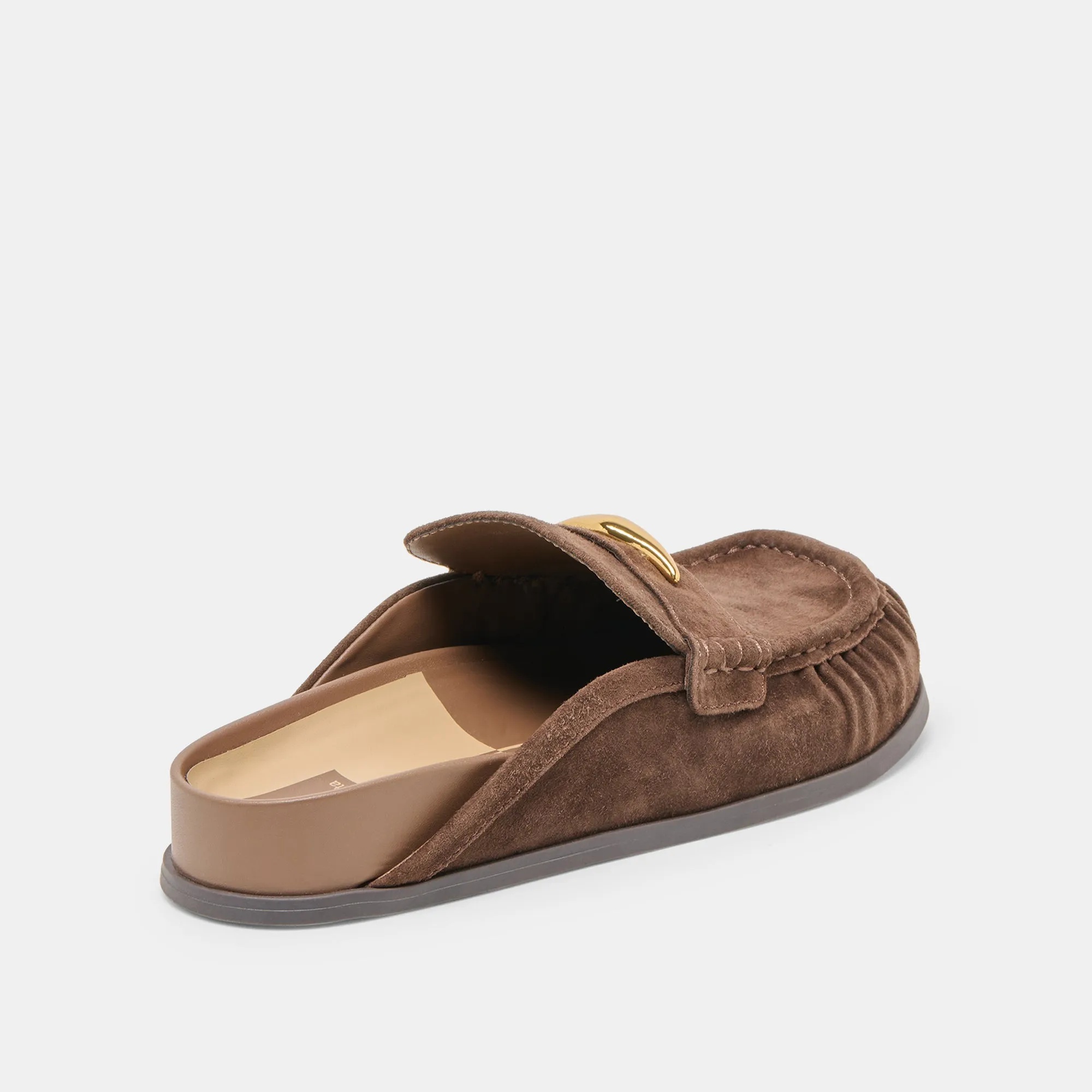 JODERO FLATS DK BROWN SUEDE Team Game