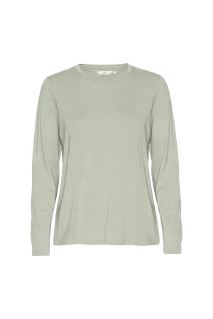 Jolanda LS Tee - Forest Fog Light Fashion Non-toxic