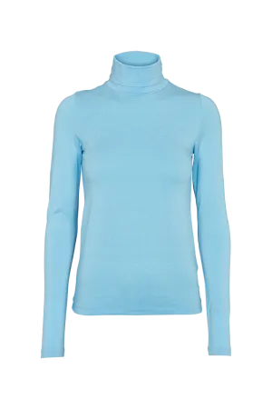 Perfect Layer NonIrritatingTags Joline T-Neck - Alaskan Blue