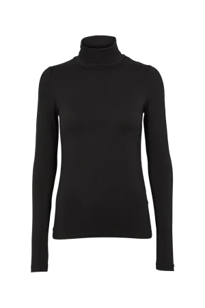 Abrasion Resistant Fabric Joline T-Neck - Black