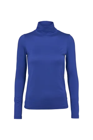 Durable Color Retention Sleeveless freedom Joline T-Neck - Clematis Blue