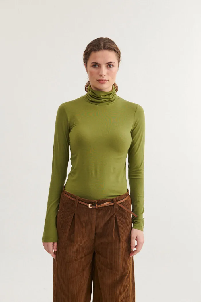 Joline T-Neck - Mayfly Ethically Sourced Materials Basic Piece