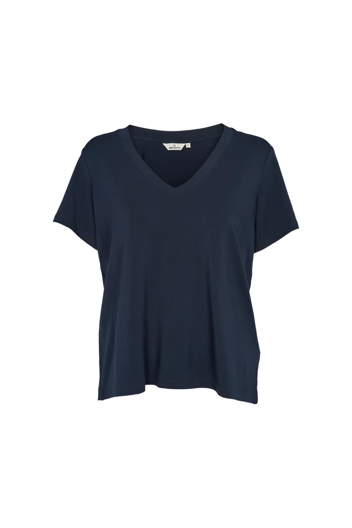 Urban Trend Cozy Design Fit Joline V-neck - Navy