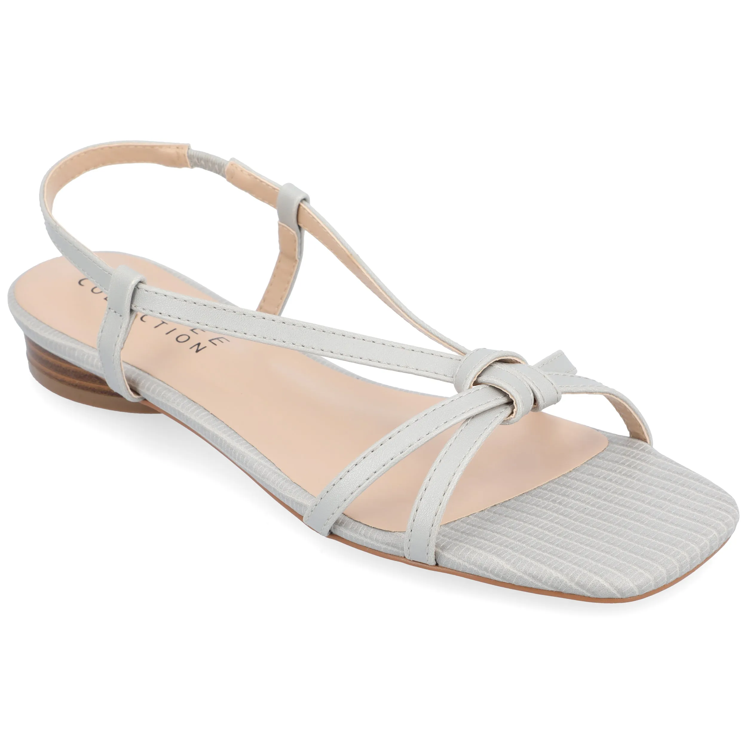 Fresh Detail Block Heel Journee Collection Women's Bridget Sandals