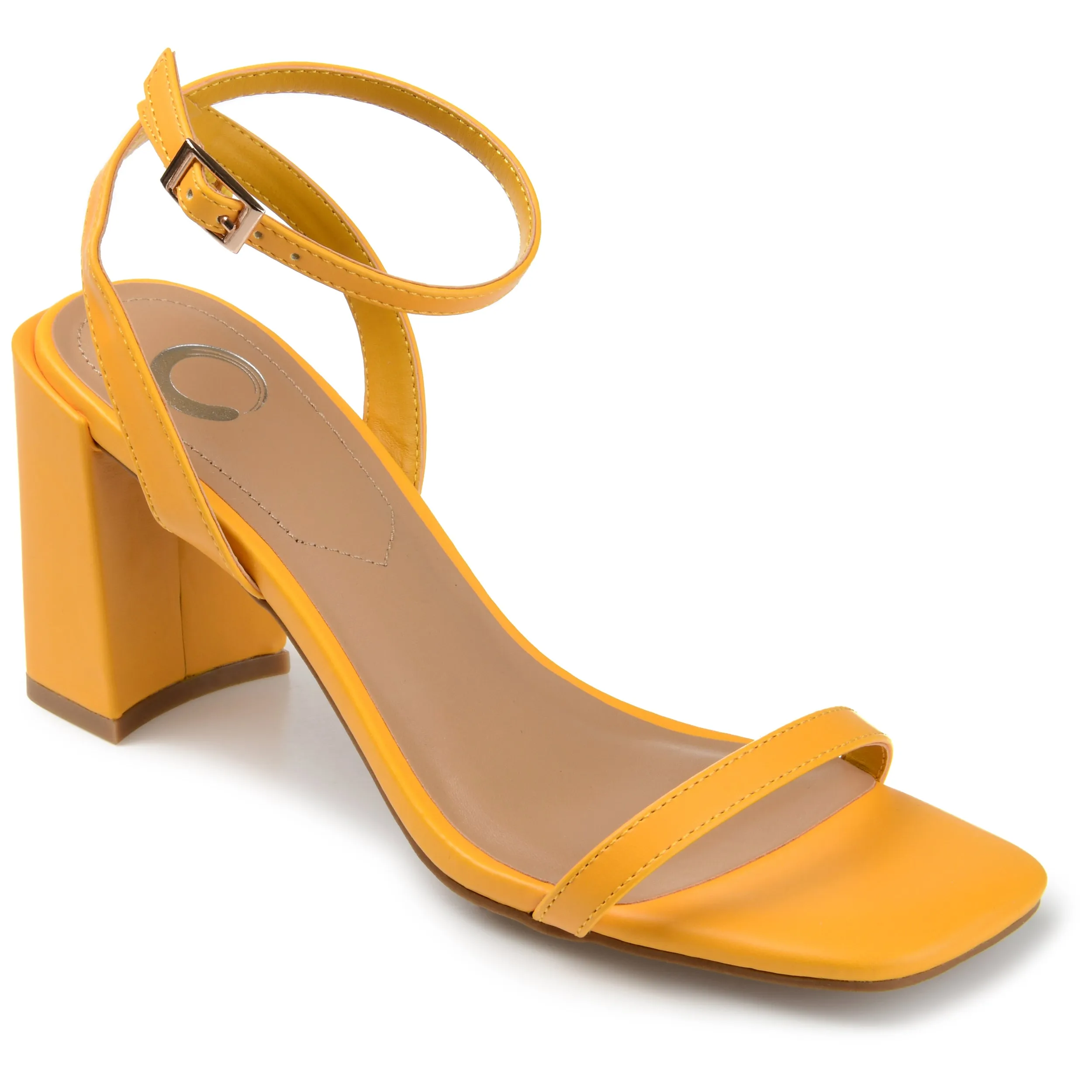 Journee Collection Women's Chasity Pump Ergonomic Design Bright Mood