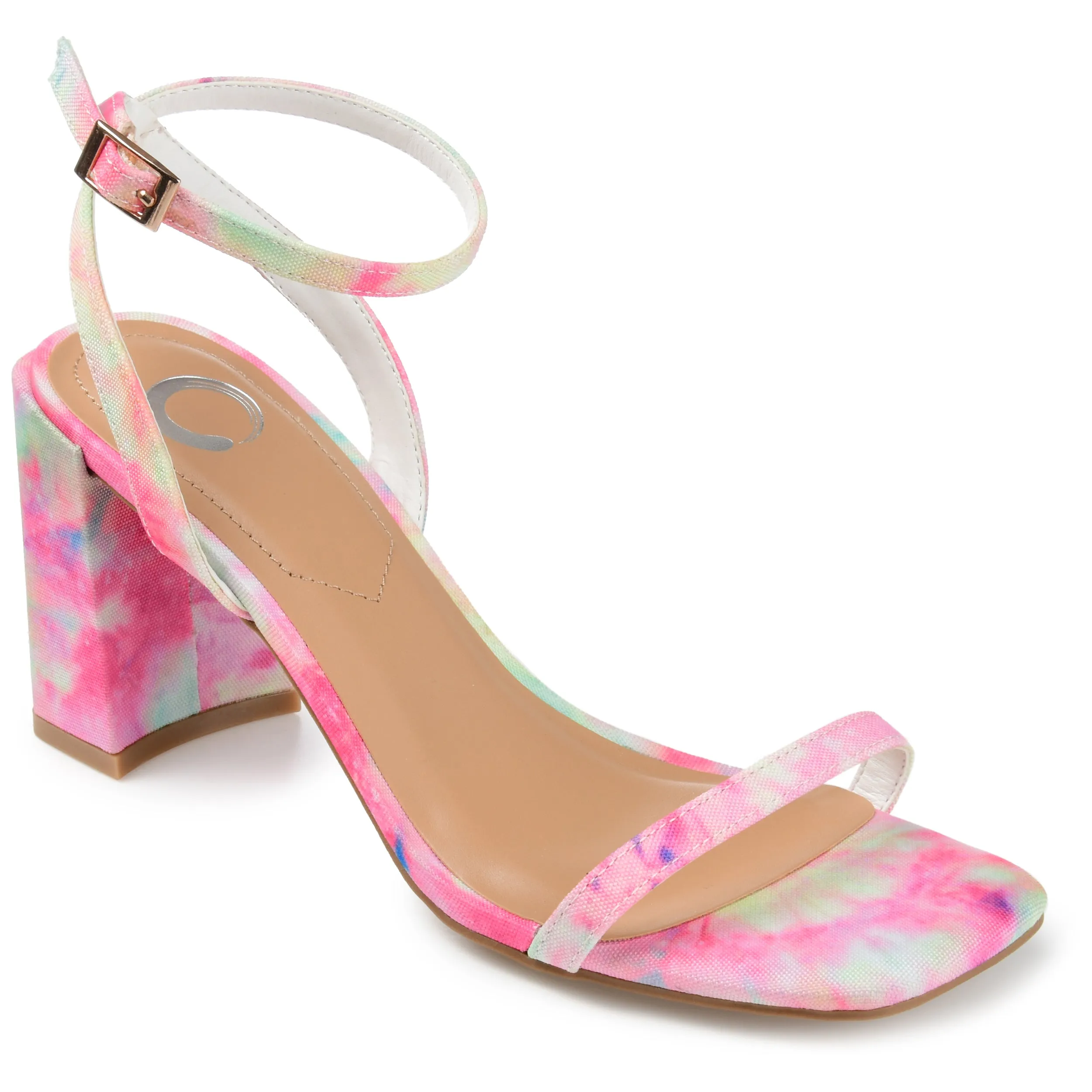 Glossy Detail Tuxedo Party Shoes Journee Collection Women's Chasity Pump