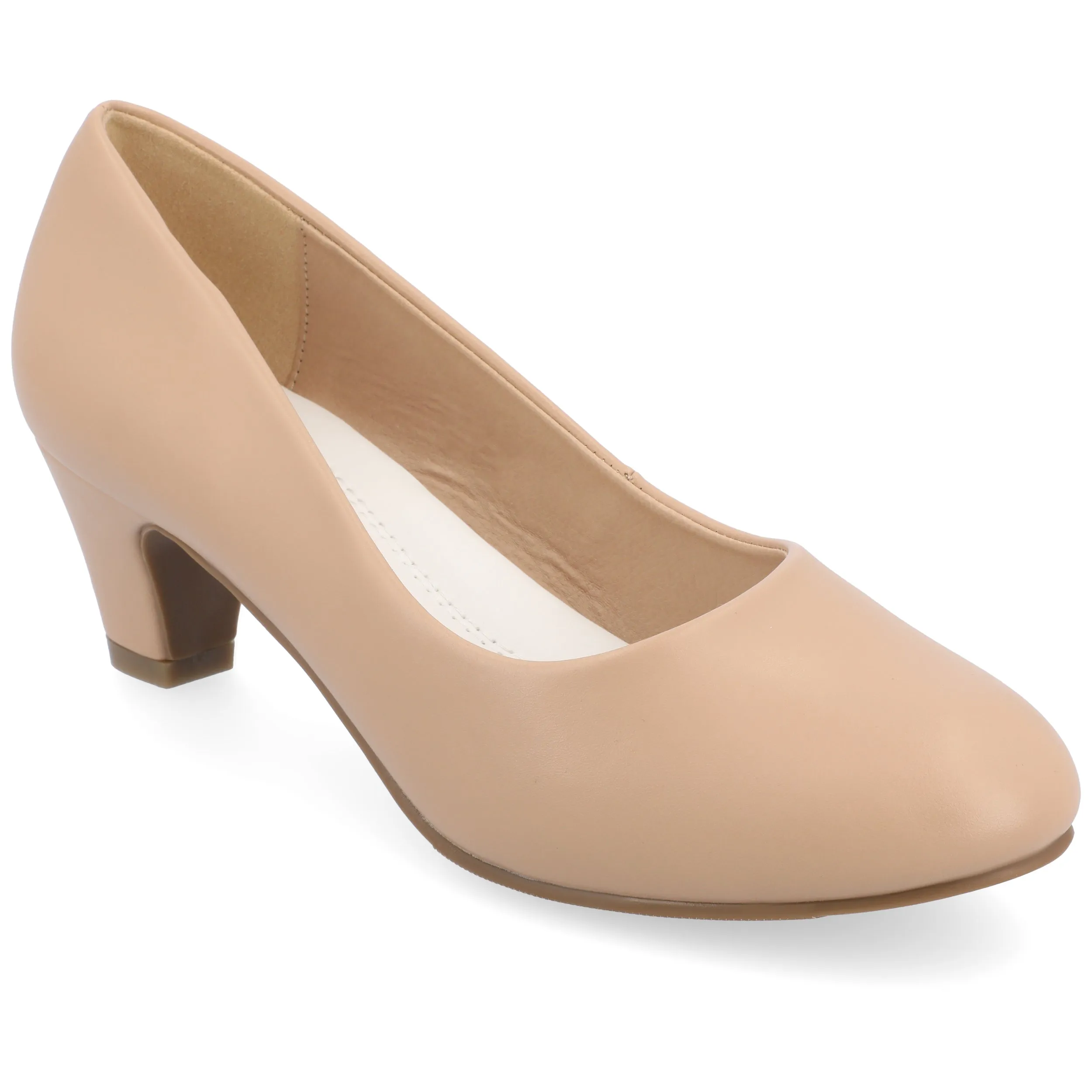 Chunky Heels Journee Collection Women's Comfort Luu-M Pump