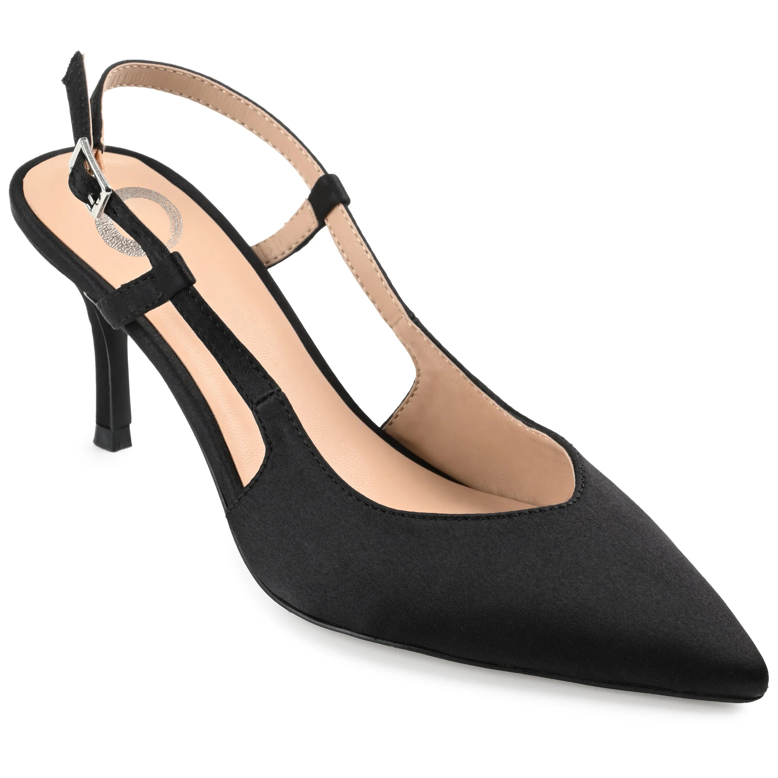 Journee Collection Women's Knightly Pump Creative Mood Vogue Inspired