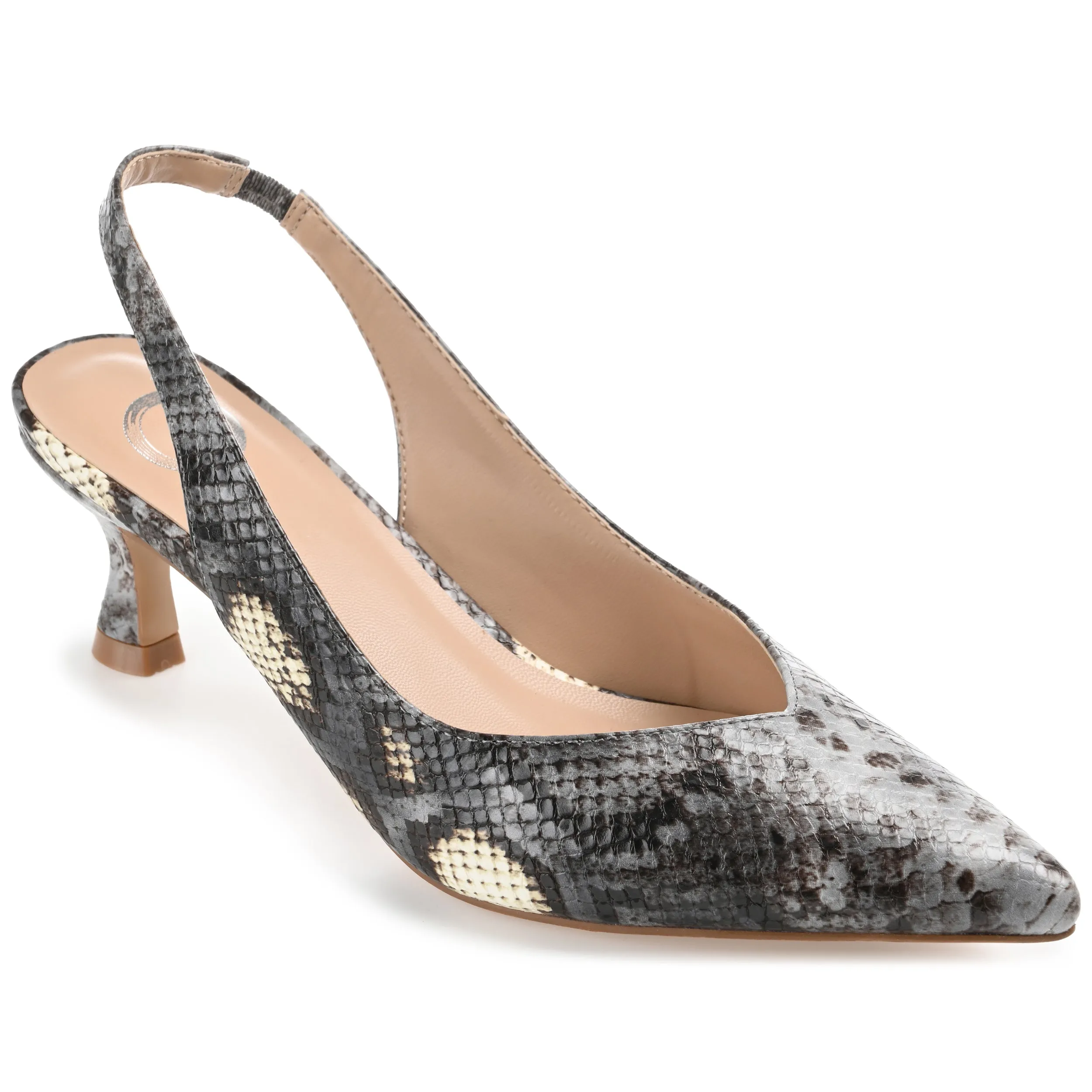 Journee Collection Women's Mikoa Pump Flexible Material