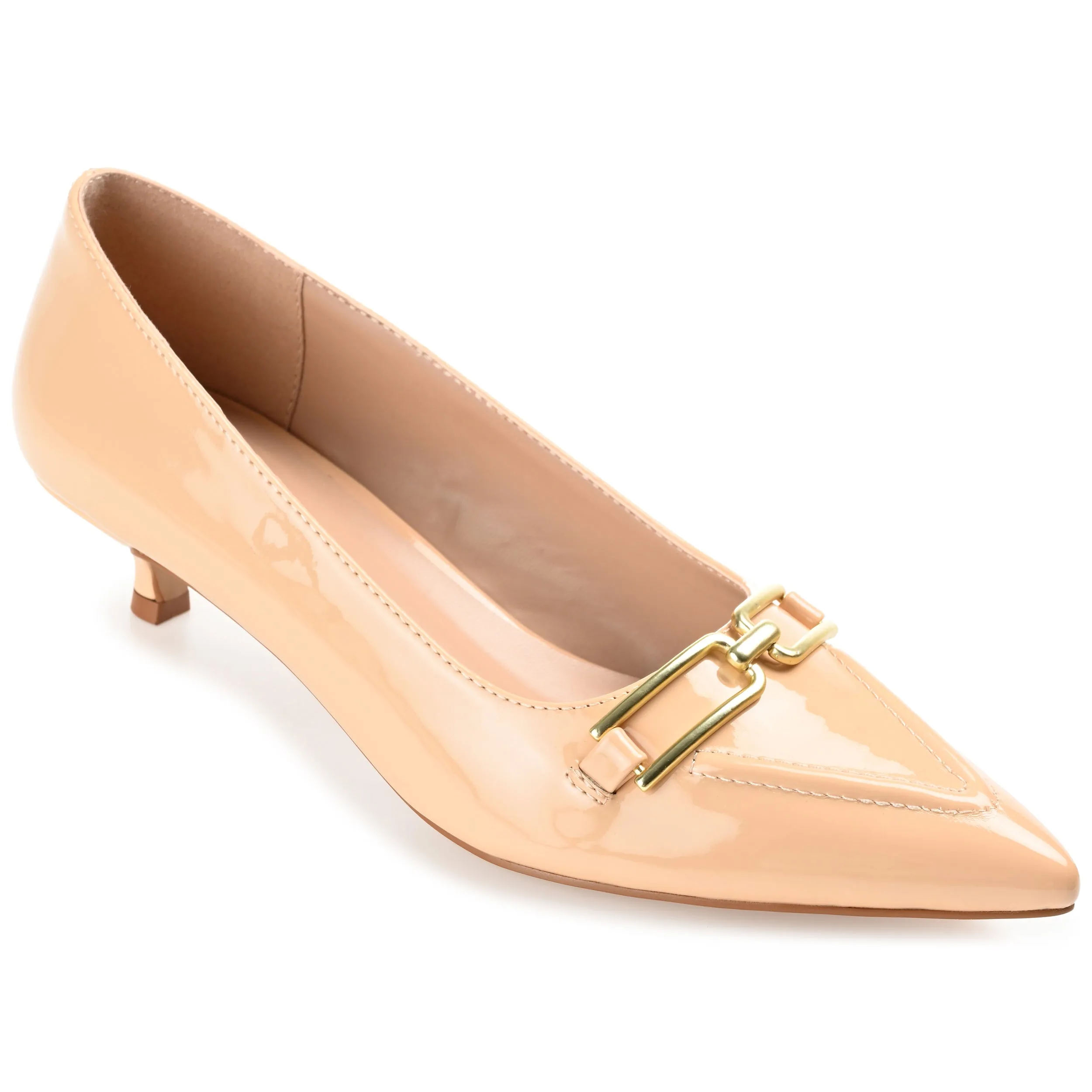 Luxury Heels for Office Journee Collection Women's Rumi Wide Width Pump