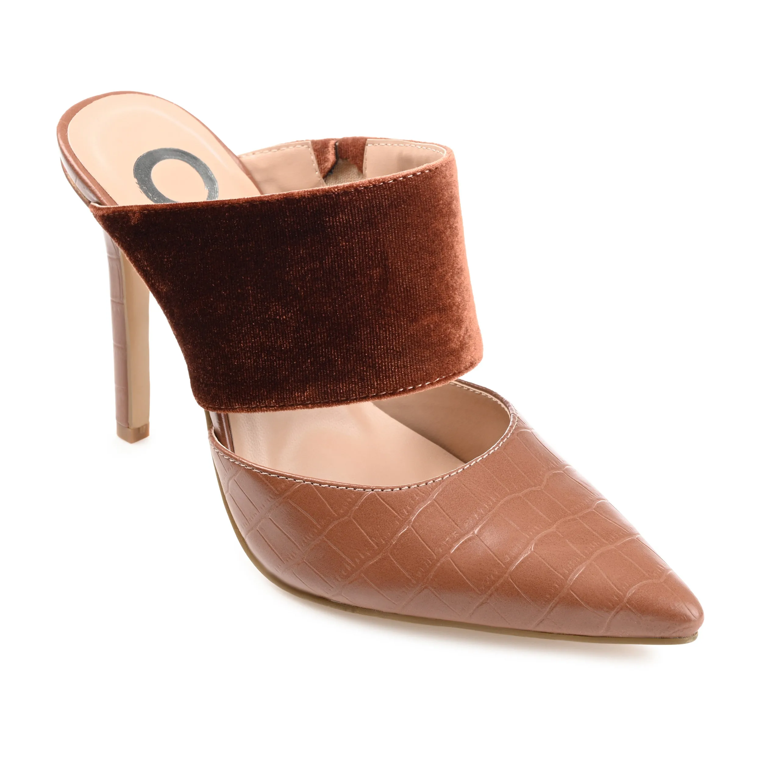 Journee Collection Women's Sutonn Pump Comfortable Stiletto Sandals Anti Fatigue