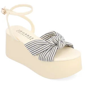 Open Back Heels Slip-On Pumps Journee Collection Women's Tru Comfort Foam Lailee Sandals