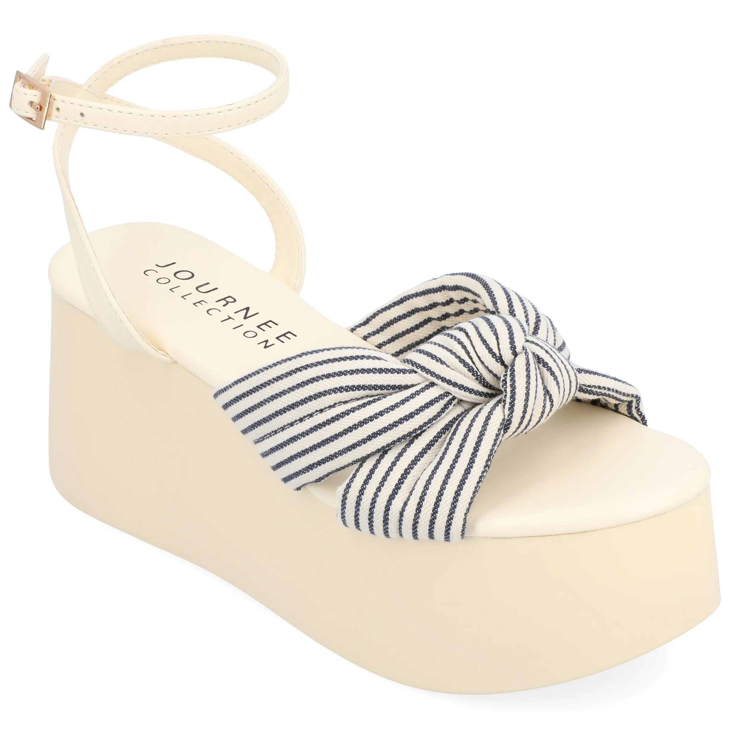 Open Back Heels Slip-On Pumps Journee Collection Women's Tru Comfort Foam Lailee Sandals