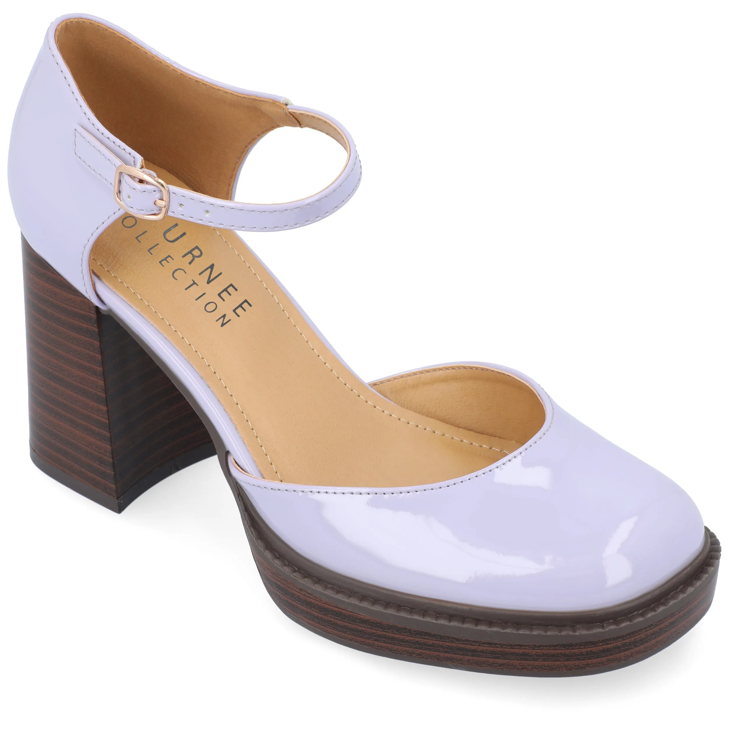 Journee Collection Women's Tru Comfort Foam Sophilynn Pumps Metallic Heels