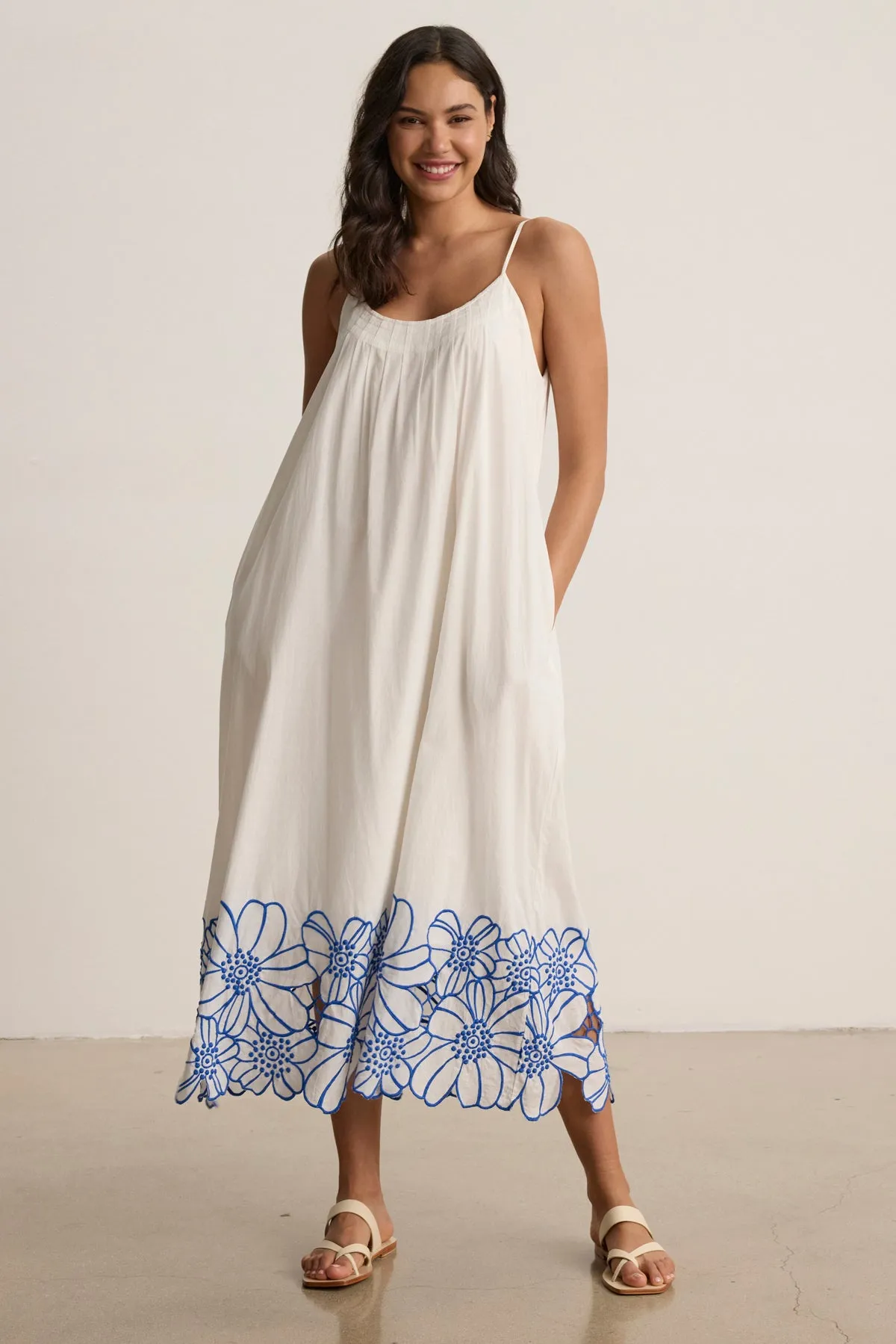 JULIETTE EMBROIDERED DRESS Premium Quality