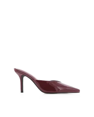 KAREY - CHERRY RED PATENT Travel Heels