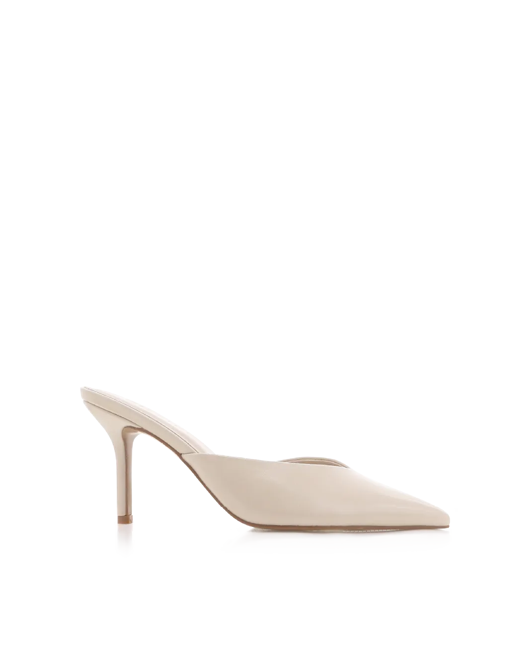 lace up closure KAREY - OYSTER SHINE